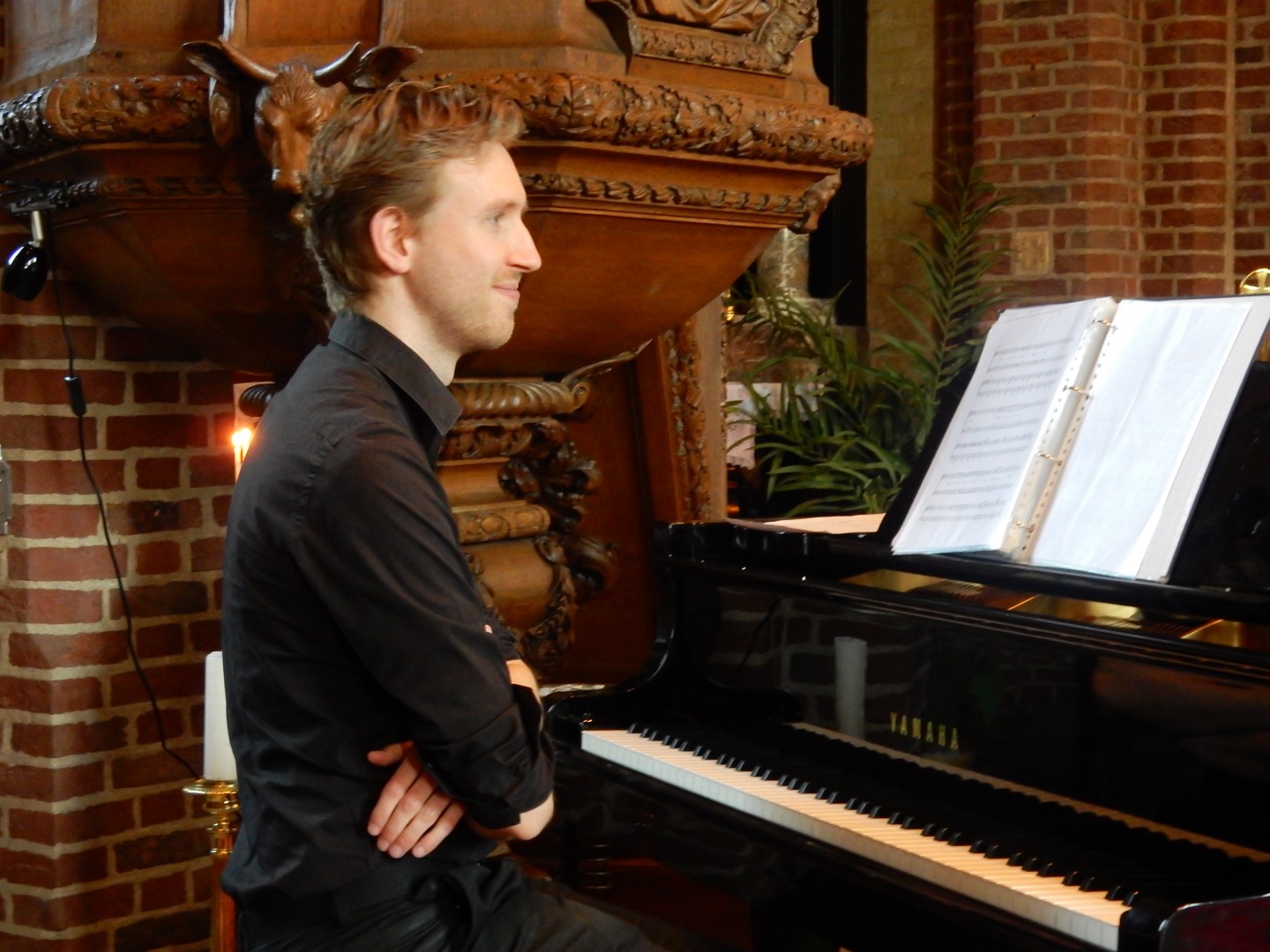 Pianist Ben van Daal